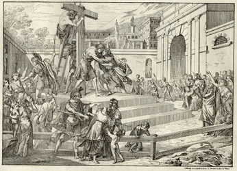 Illustration der Ballade Die Bürgschaft von Friedrich Schiller